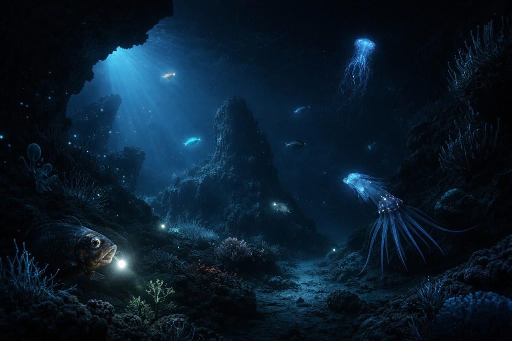 plongez au cœur des abysses avec ce documentaire fascinant qui révèle les mystères et merveilles des profondeurs marines.